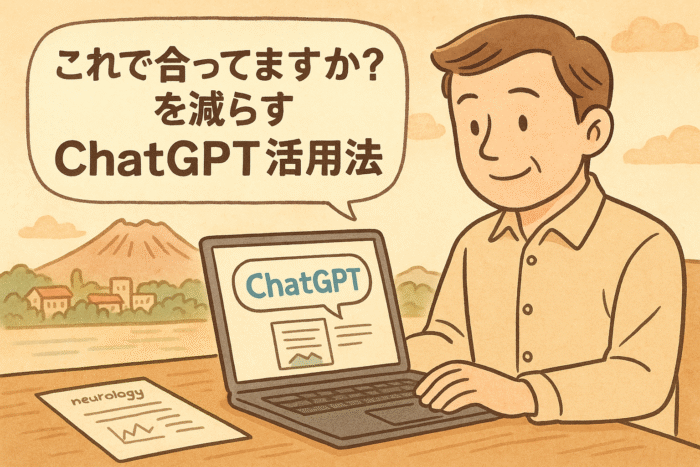 これで合ってますか？を減らすChatGPT活用法【鹿児島・中小企業向け】