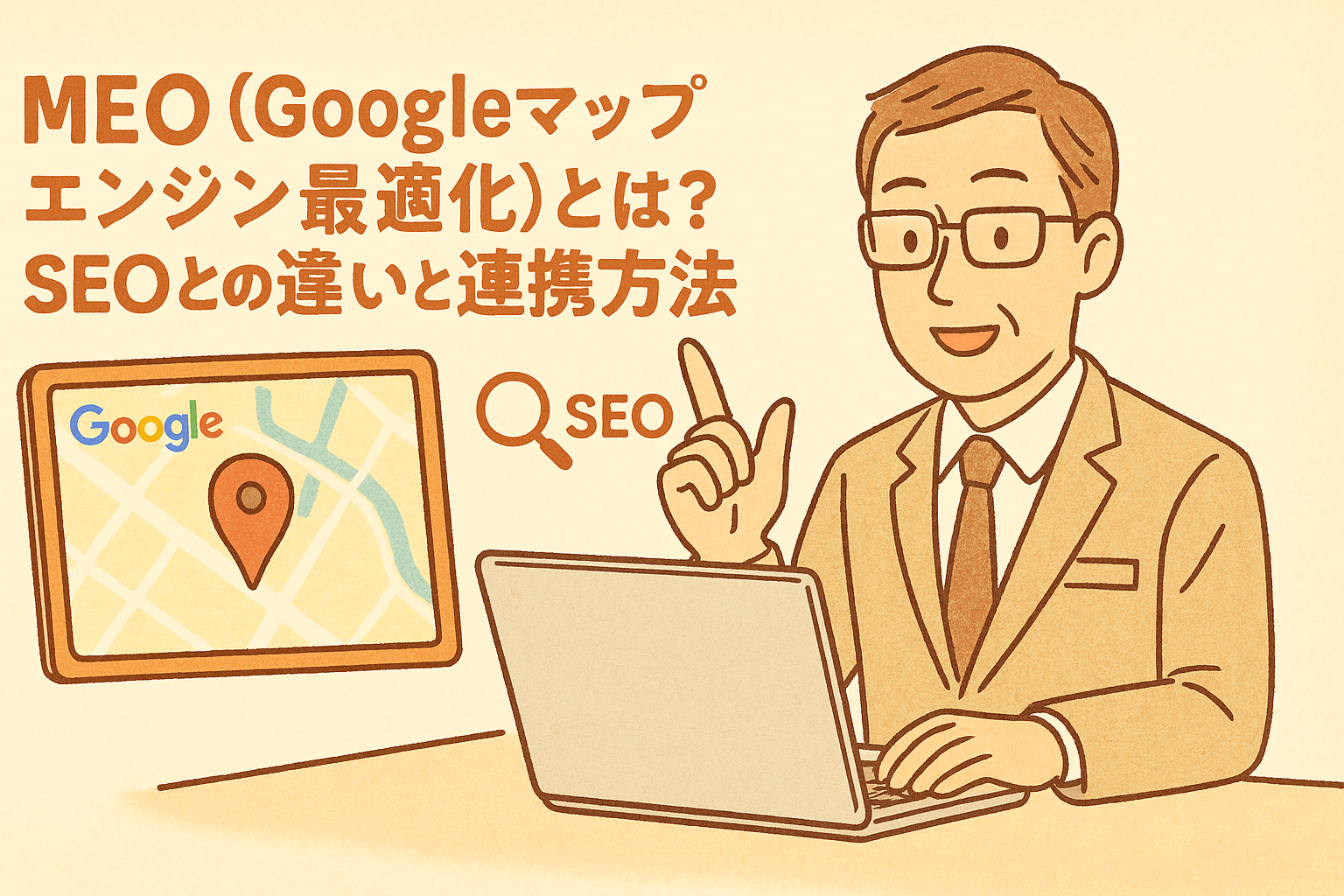 MEO（Googleマップエンジン最適化）とは？SEOとの違いと連携方法