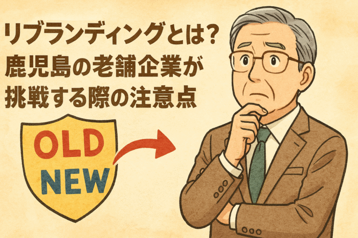 リブランディングとは？鹿児島の老舗企業が挑戦する際の注意点