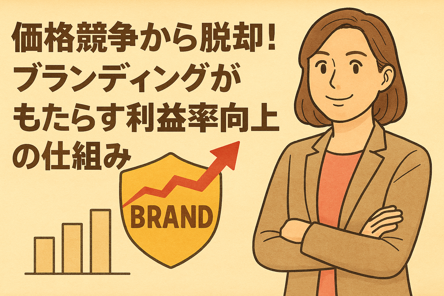 価格競争から脱却！ブランディングがもたらす利益率向上の仕組み
