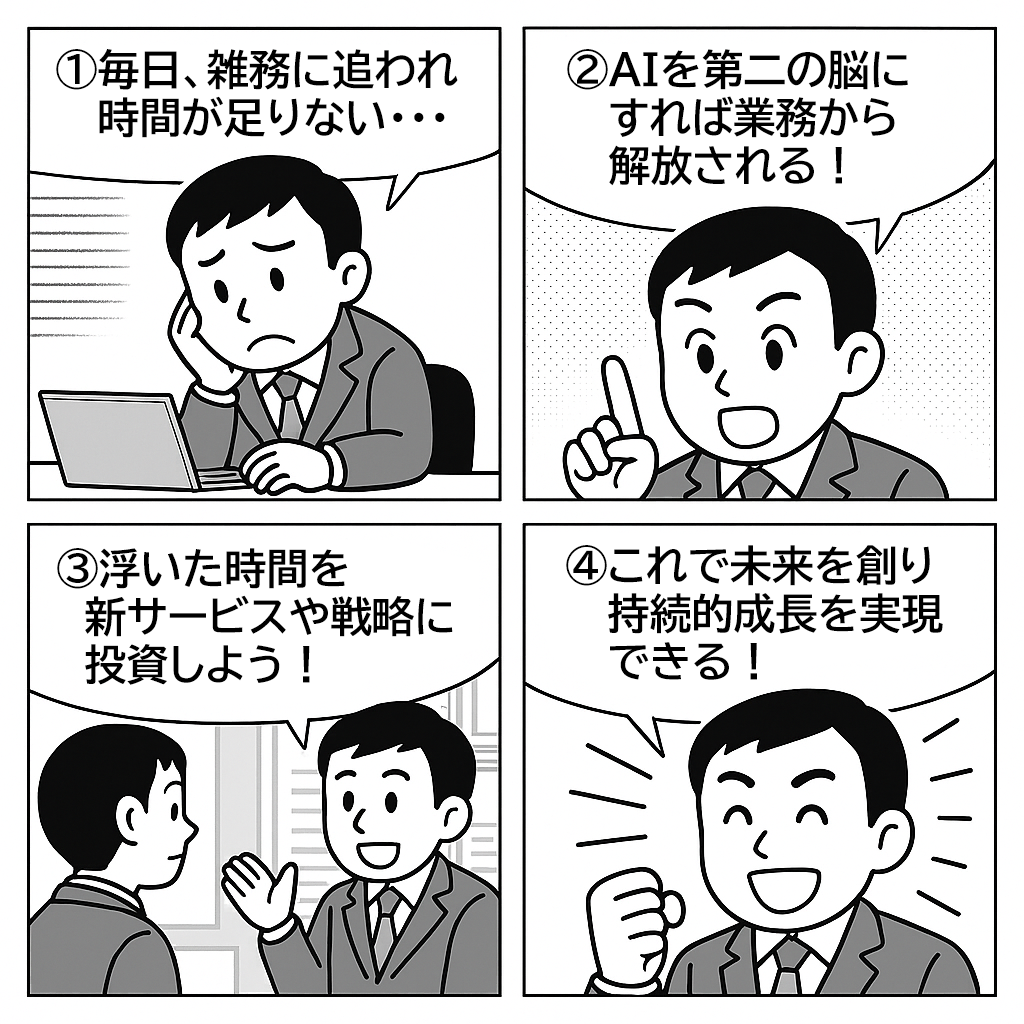 鹿児島での生成AI活用は、コスト削減ではなく「未来への時間投資」と捉える