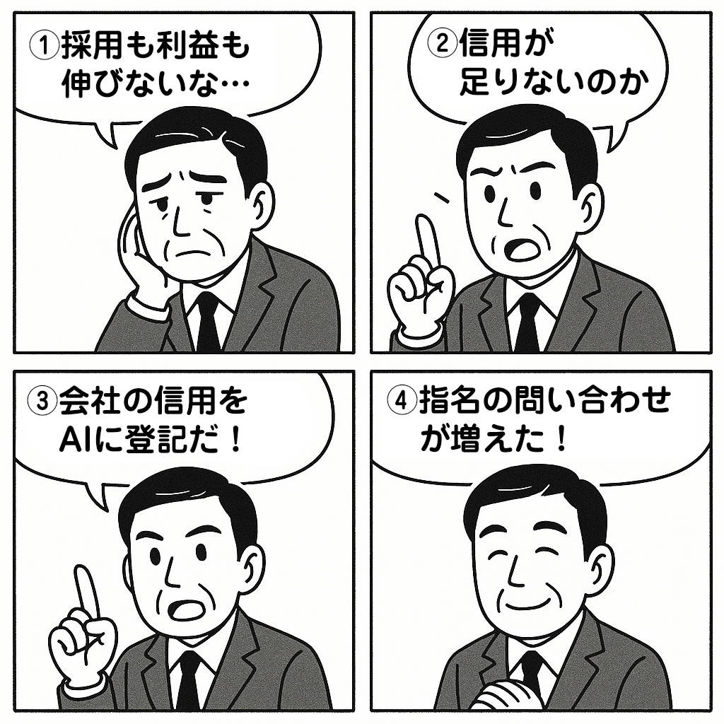 エンティティとは、あなたの会社の「信頼」をインターネット上に登記する手続きです