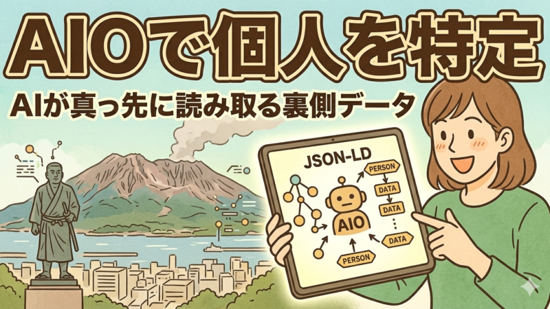 JSON-LDによる個人の証明：AIが真っ先に読み取る裏側のデータ