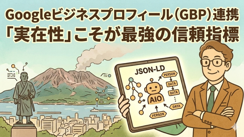 Googleビジネスプロフィール（GBP）連携：「実在性」こそが最強の信頼指標